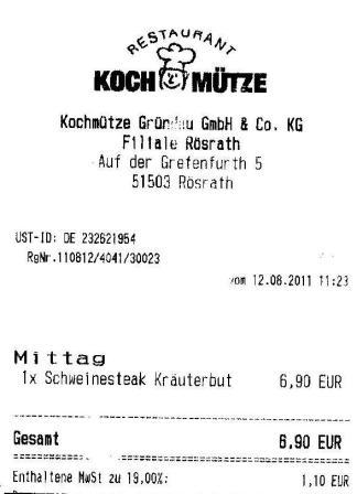 lmer Hffner Kochmtze Restaurant